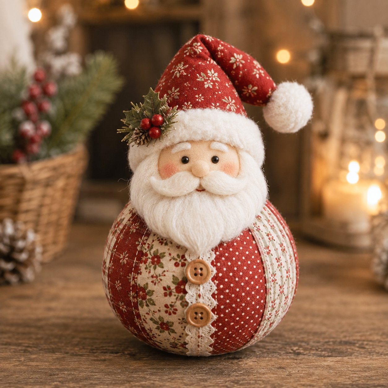 🎅Patchwork Fabric Doll DIY Kit