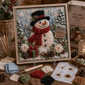 ⛄Premium 3D Christmas Fabric Poke Art Kit