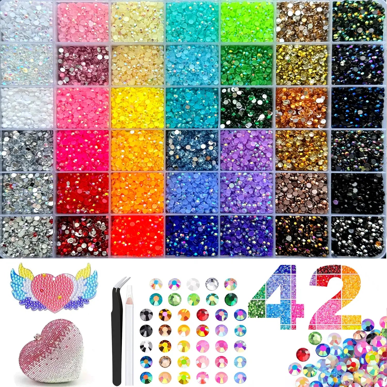 💎Glitter Rhinestones Kit