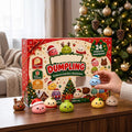 🎅2026 Christmas Squishy Advent Calendar - 24 Days Dumpling Squishies Toys