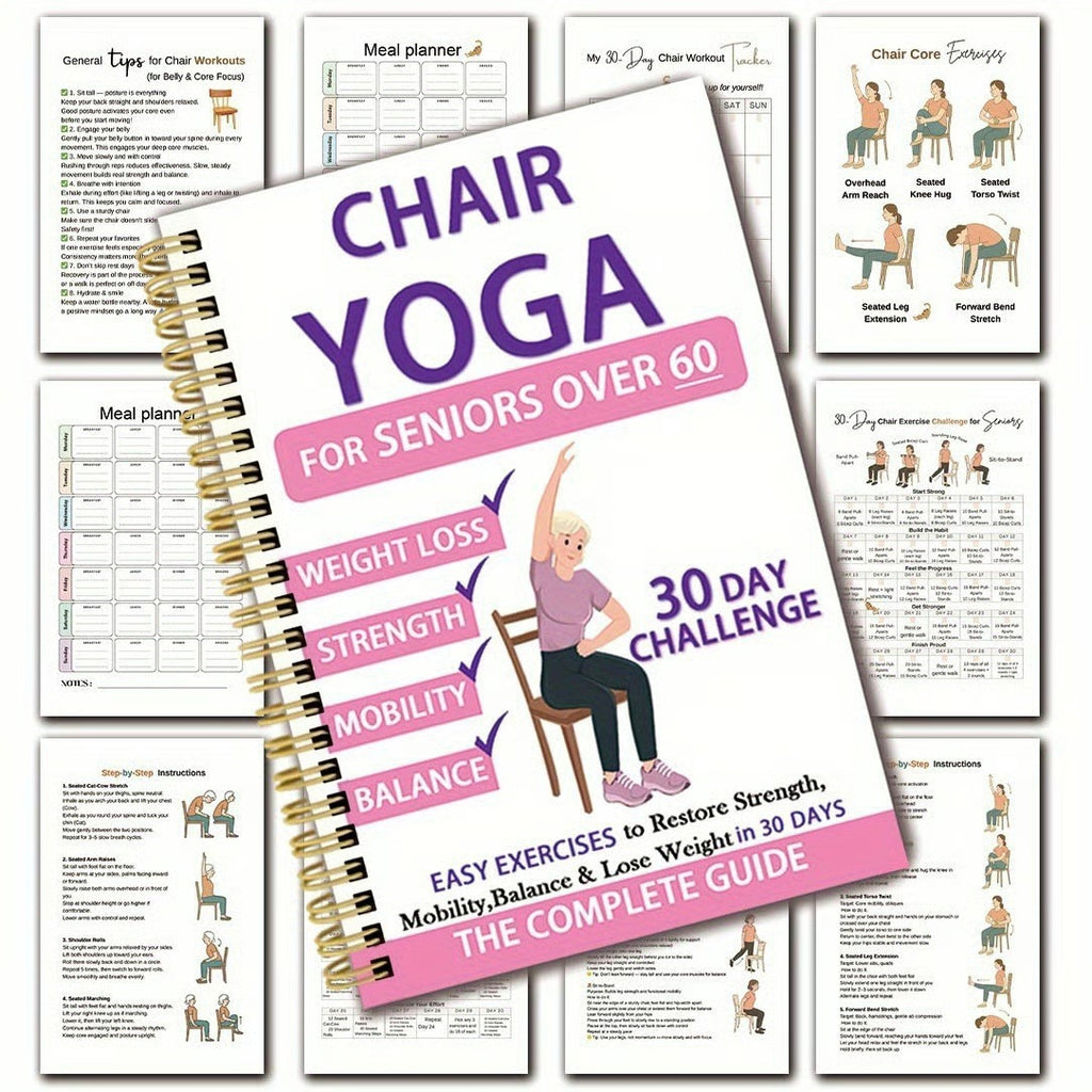 🧘‍The Complete Guide to Chair Yoga for Seniors Over 60