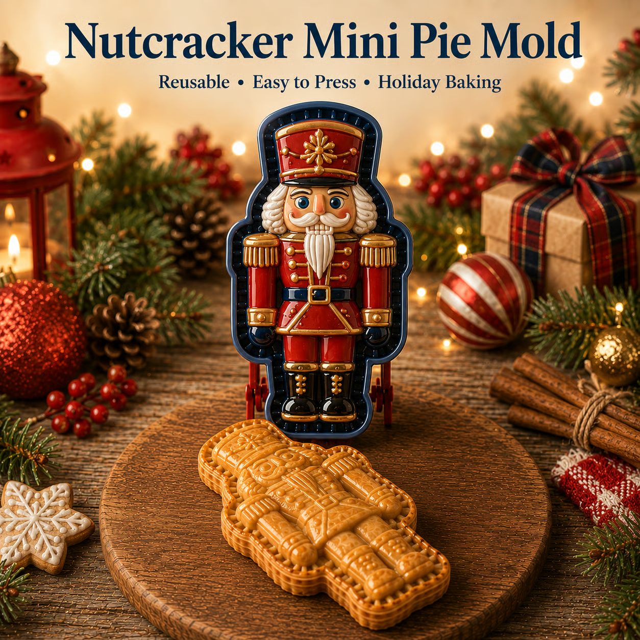 🎄16-Design Christmas Mini Pie Mold Collection